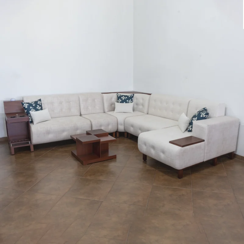 Sala Roma – Diseño Moderno en L, Elegancia y Practicidad