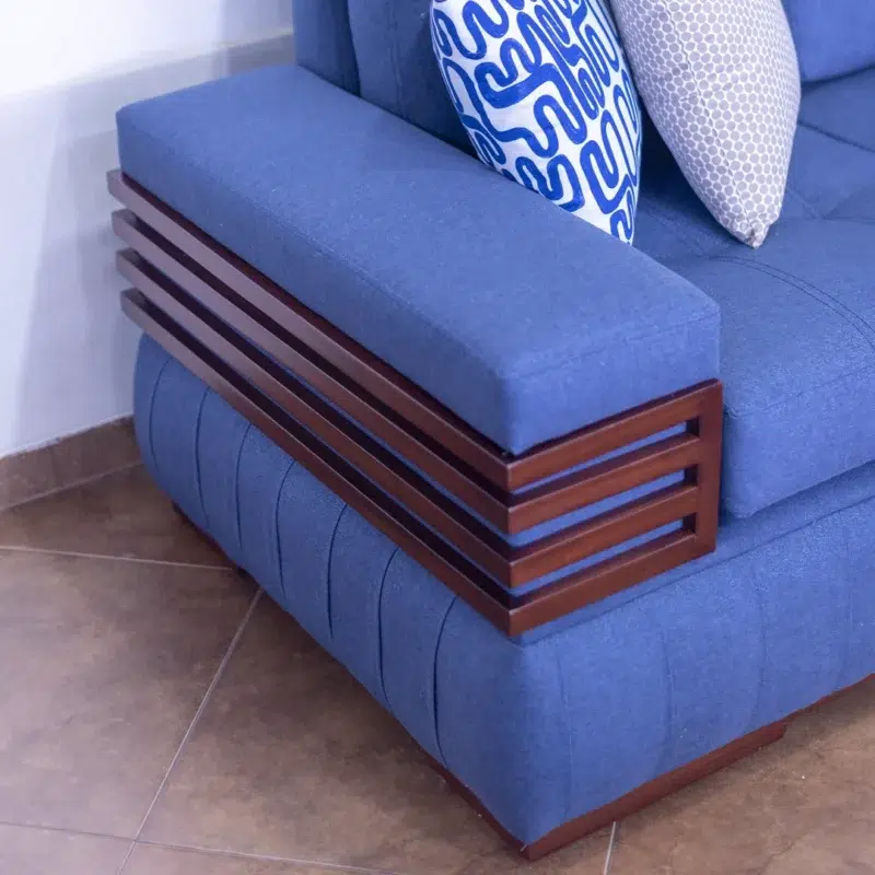 Juego de Sala Rigel – Detalles en Madera y Elegancia - Imagen 3