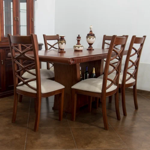 Comedor Lignum | Diseño Artístico y Elegancia Artesanal