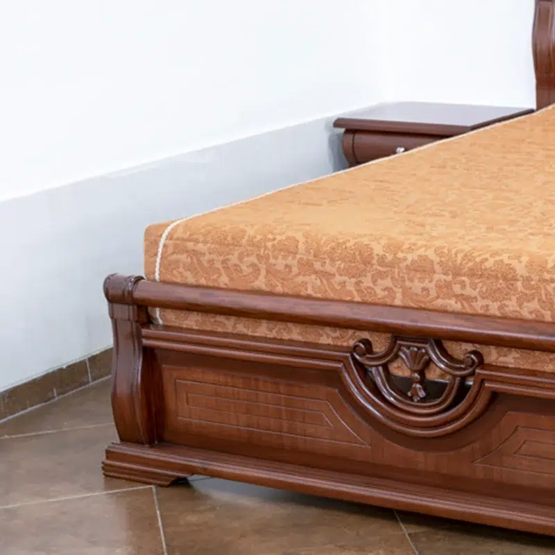 Cama Continental de 2 1/2 Plazas – Elegancia, Resistencia y Estilo Artesanal - Imagen 2