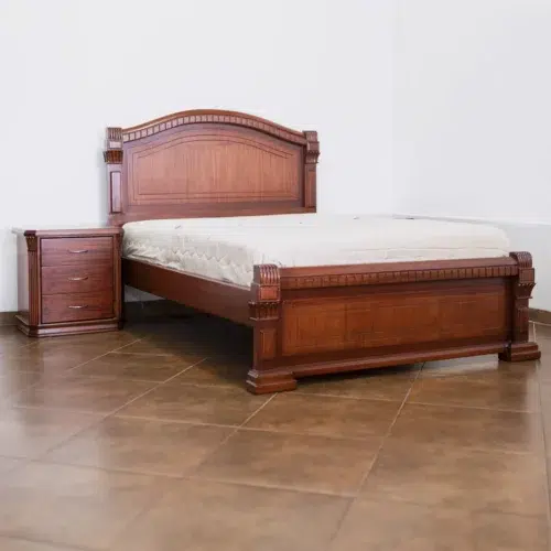 Cama Española de 2 ½ Plazas Queen Size – Elegancia Artesanal