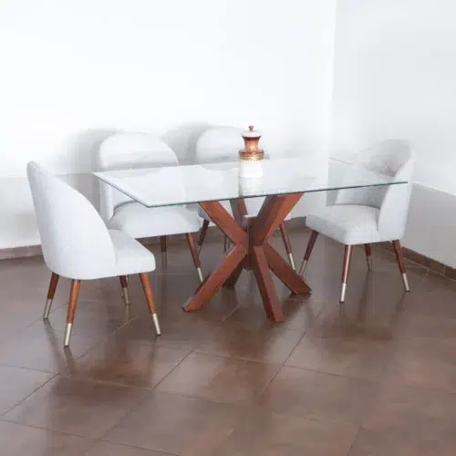 Comedor Nórdico de 6 Puestos | Estilo y Elegancia Natural